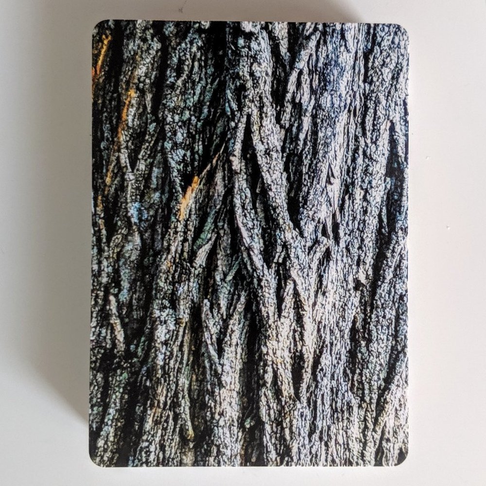 Playing Cards Poker Deck - Tree Bark NWT